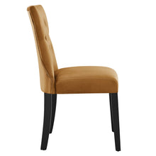 Load image into Gallery viewer, Silhouette Performance Velvet Dining Chairs Set of 2 by Modway
