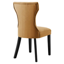Load image into Gallery viewer, Silhouette Performance Velvet Dining Chairs Set of 2 by Modway