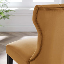 Load image into Gallery viewer, Silhouette Performance Velvet Dining Chairs Set of 2 by Modway