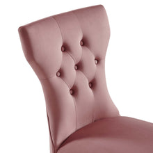 Load image into Gallery viewer, Silhouette Performance Velvet Dining Chairs Set of 2 by Modway
