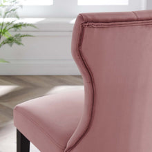 Load image into Gallery viewer, Silhouette Performance Velvet Dining Chairs Set of 2 by Modway