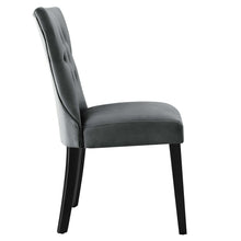 Load image into Gallery viewer, Silhouette Performance Velvet Dining Chairs Set of 2 by Modway