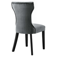 Load image into Gallery viewer, Silhouette Performance Velvet Dining Chairs Set of 2 by Modway