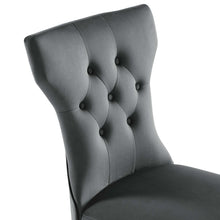 Load image into Gallery viewer, Silhouette Performance Velvet Dining Chairs Set of 2 by Modway