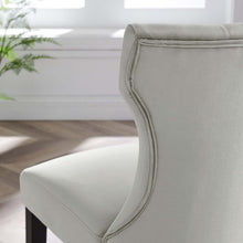 Load image into Gallery viewer, Silhouette Performance Velvet Dining Chairs Set of 2 by Modway
