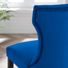 Load image into Gallery viewer, Silhouette Performance Velvet Dining Chairs Set of 2 by Modway