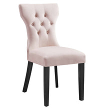 Load image into Gallery viewer, Silhouette Performance Velvet Dining Chairs Set of 2 by Modway