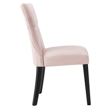 Load image into Gallery viewer, Silhouette Performance Velvet Dining Chairs Set of 2 by Modway