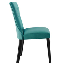 Load image into Gallery viewer, Silhouette Performance Velvet Dining Chairs Set of 2 by Modway