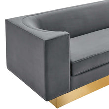 Load image into Gallery viewer, Eminence Upholstered Performance Velvet Sofa by Modway