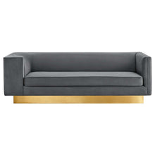 Load image into Gallery viewer, Eminence Upholstered Performance Velvet Sofa by Modway