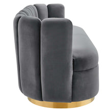 Load image into Gallery viewer, Victoria Channel Tufted Performance Velvet Sofa by Modway