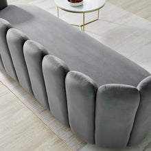 Load image into Gallery viewer, Victoria Channel Tufted Performance Velvet Sofa by Modway