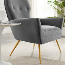 Load image into Gallery viewer, Renata Button Tufted Performance Velvet Armchair by Modway