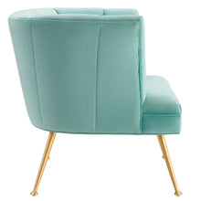 Load image into Gallery viewer, Veronica Channel Tufted Performance Velvet Armchair by Modway