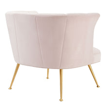 Load image into Gallery viewer, Veronica Channel Tufted Performance Velvet Armchair by Modway