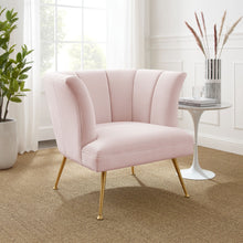 Load image into Gallery viewer, Veronica Channel Tufted Performance Velvet Armchair by Modway
