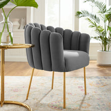 Load image into Gallery viewer, Sanna Channel Tufted Performance Velvet Armchair by Modway