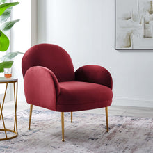 Load image into Gallery viewer, Transcend Performance Velvet Armchair by Modway