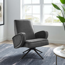 Load image into Gallery viewer, Superior Performance Velvet Swivel Chair by Modway