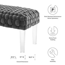Load image into Gallery viewer, Prologue Woven Performance Velvet Ottoman by Modway