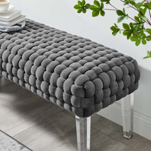 Load image into Gallery viewer, Prologue Woven Performance Velvet Ottoman by Modway