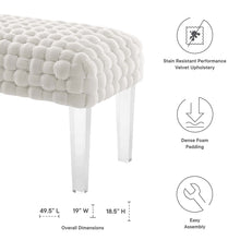 Load image into Gallery viewer, Prologue Woven Performance Velvet Ottoman by Modway