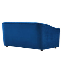 Load image into Gallery viewer, Announce Performance Velvet Channel Tufted Loveseat by Modway
