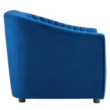Load image into Gallery viewer, Announce Performance Velvet Channel Tufted Armchair by Modway