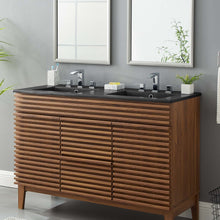 Load image into Gallery viewer, Cayman 48" Double Basin Bathroom Sink by Modway