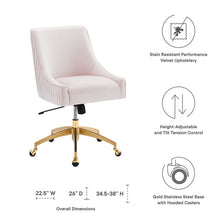 Load image into Gallery viewer, Discern Performance Velvet Office Chair by Modway