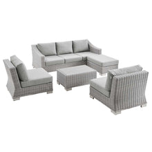Load image into Gallery viewer, Conway 5-Piece Outdoor Patio Wicker Rattan Furniture Set by Modway
