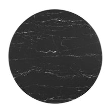 Load image into Gallery viewer, Lippa 28" Round Faux Marble Dining Table by Modway