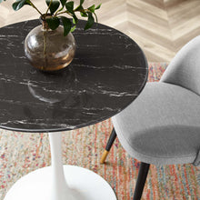 Load image into Gallery viewer, Lippa 28" Round Faux Marble Dining Table by Modway
