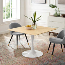 Load image into Gallery viewer, Lippa 40" Square Wood Dining Table by Modway