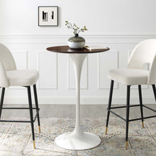 Load image into Gallery viewer, Lippa 28" Round Wood Bar Table by Modway