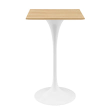 Load image into Gallery viewer, Lippa 28" Square Wood Bar Table by Modway