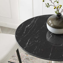 Load image into Gallery viewer, Lippa 28" Round Faux Marble Bar Table by Modway
