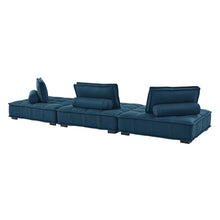 Load image into Gallery viewer, Saunter 3-Piece Tufted Fabric Fabric Sofa by Modway