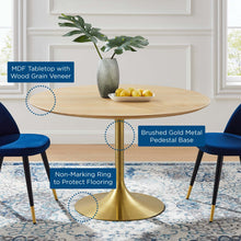 Load image into Gallery viewer, Lippa 48" Round Wood Dining Table by Modway