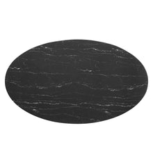 Load image into Gallery viewer, Lippa 60" Oval Faux Marble Dining Table by Modway