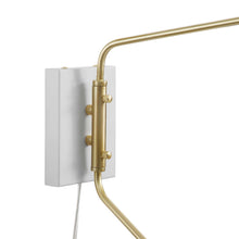 Load image into Gallery viewer, Journey 2-Light Swing Arm Wall Sconce by Modway
