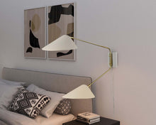 Load image into Gallery viewer, Journey 2-Light Swing Arm Wall Sconce by Modway