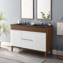 Load image into Gallery viewer, Render 48" Double Sink Bathroom Vanity by Modway