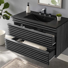 Load image into Gallery viewer, Render 36" Wall-Mount Bathroom Vanity by Modway