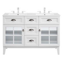 Load image into Gallery viewer, Isle 48" Double Bathroom Vanity Cabinet