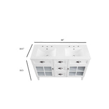 Load image into Gallery viewer, Isle 48" Double Bathroom Vanity Cabinet