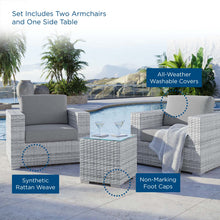 Load image into Gallery viewer, Convene 3-Piece Outdoor Patio Set by Modway