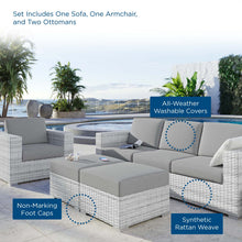 Load image into Gallery viewer, Convene 4-Piece Outdoor Patio Set by Modway