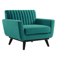 Load image into Gallery viewer, Engage Channel Tufted Performance Velvet Armchair by Modway